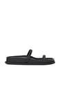 view 1 of 5 Fine Double Strap Slide in Black