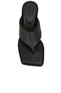view 4 of 5 Soft Thong Contour Wedge in Black