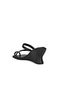 view 3 of 5 Soft Strap Contour Wedge in Black