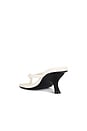 view 3 of 5 Thong Detail Heel in Off White