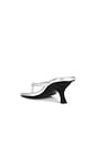 view 3 of 5 Thong Detail Heel in Silver