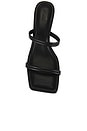 view 4 of 5 Double Strap Arc Wedge in Black
