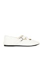view 1 of 5 ZAPATO PLANO BALLERINA  in Off White