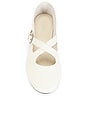 view 4 of 5 ZAPATO PLANO BALLERINA  in Off White