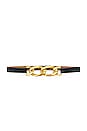 view 1 of 3 Eva Belt in Black & Gold