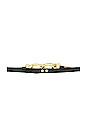 view 2 of 3 Eva Belt in Black & Gold