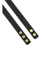 view 3 of 3 Eva Belt in Black & Gold