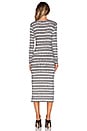 view 3 of 3 Mica Stripe Voyage Dress in Black