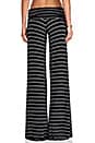 view 3 of 3 Moby Carol Stripe Pant in Black/White in Black & White