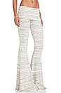 view 2 of 3 PANTALON FLARE ASHBY in Cream Stripe