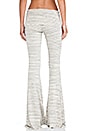 view 3 of 3 PANTALON FLARE ASHBY in Cream Stripe