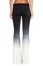 view 3 of 3 Ashby Flare Pant in Black Ombre