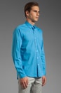 view 2 of 7 Reverse Seam Shirt in Sea