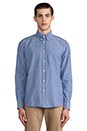 view 1 of 6 Classic Collegiate Shirt in Blue Chambray