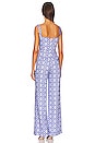 view 3 of 3 Rachel Jumpsuit in Delphiniums