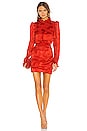 view 1 of 4 Rina B Dress in Scarlet