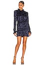 view 1 of 4 Rina B Dress in Navy