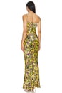 view 3 of 3 Renee Long Dress in Ornamental Citrine