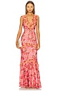 view 1 of 3 MAXIVESTIDO RITA in Florentina Blush