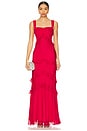 view 1 of 3 Chandra Dress in Bright Fuchsia