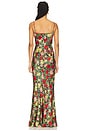view 3 of 4 Renee Long Dress in Lantana Noir
