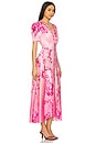 view 2 of 3 Lea Long Dress in Ombre Serramento in Floral Serramento