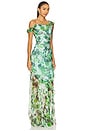 view 2 of 4 Seema Dress in Watercolour Garden