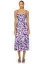 view 1 of 4 Karen Dress in Traceri Navy