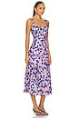 view 2 of 4 Karen Dress in Traceri Navy