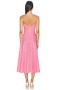 view 3 of 3 ROBE JANA-B in Cerise Mini Stripe