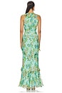 view 3 of 3 Rita Dress in Fiori Mint