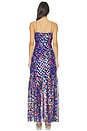 view 3 of 4 Ani Long Dress in Saffier Azure