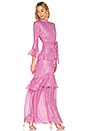 view 2 of 4 Marissa Long Gown in Candy Pink Metallic