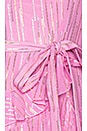 view 4 of 4 VESTIDO LARGO MARISSA in Candy Pink Metallic