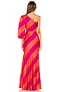 view 3 of 3 Lily Gown in Giant Stripe