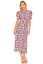 view 1 of 3 Bianca Dress in Pink Rosette