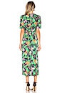 view 3 of 3 VESTIDO MIDI EDEN in Emerald Kingcup