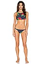view 1 of 6 Runway Cropped Bikini Set in Multi