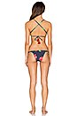 view 3 of 6 Runway Cropped Bikini Set in Multi