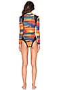 view 3 of 3 Rashguard Swimsuit in Rio