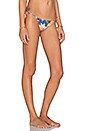 view 2 of 4 Side Tie Bikini Bottom in Oasis