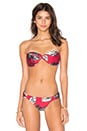 view 2 of 5 TOP BIKINI BANDA in Red Papillon
