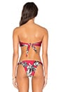 view 4 of 5 TOP BIKINI BANDA in Red Papillon