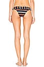 view 3 of 4 Stripe Bikini Bottom in Breeze & Wind