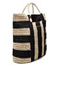 view 3 of 4 Tote Bag in Tan & Black