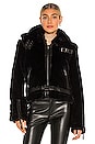 view 2 of 5 Faux Fur Penelope Jacket in Black