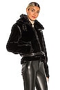 view 3 of 5 Faux Fur Penelope Jacket in Black