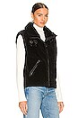 view 3 of 5 Sherpa Vest in Black