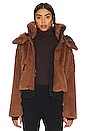 view 1 of 7 Faux Fur Nala Jacket in Caramel