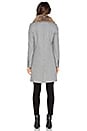 view 4 of 5 Crosby Asiatic Raccoon Fur Coat in Heather Grey